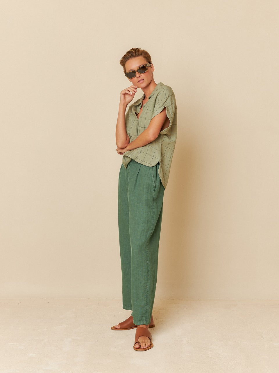 Indi & cold CAMISA CUADRO VENTANA Precios de Black Friday
