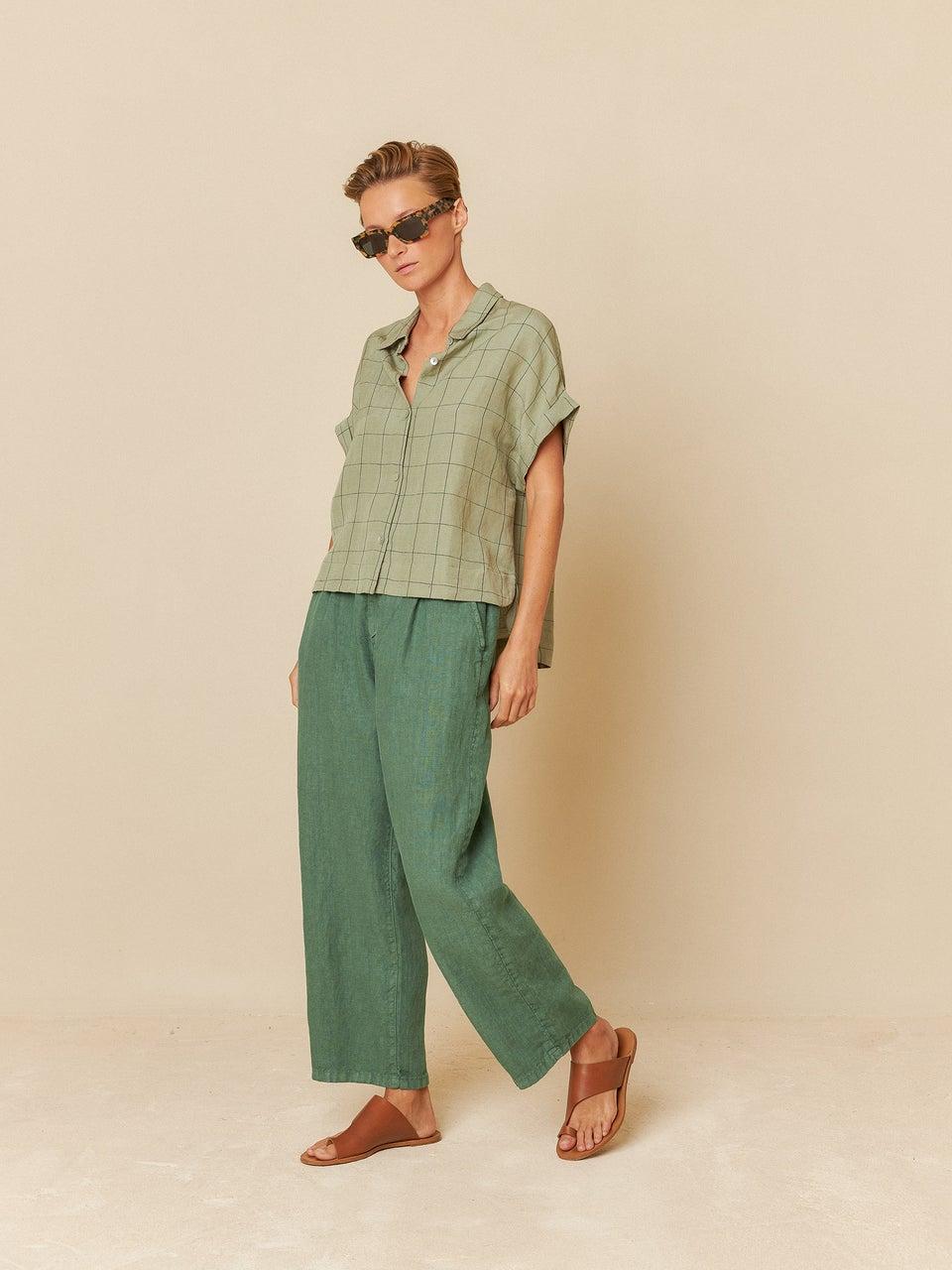 Indi & cold CAMISA CUADRO VENTANA Precios de Black Friday