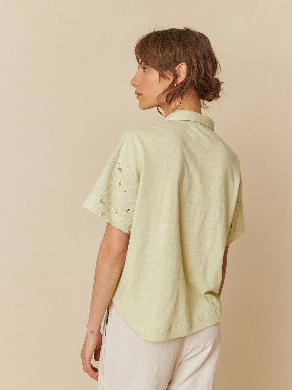 Indi & cold CAMISA COMBINADA BORDADOS Libre de impuestos