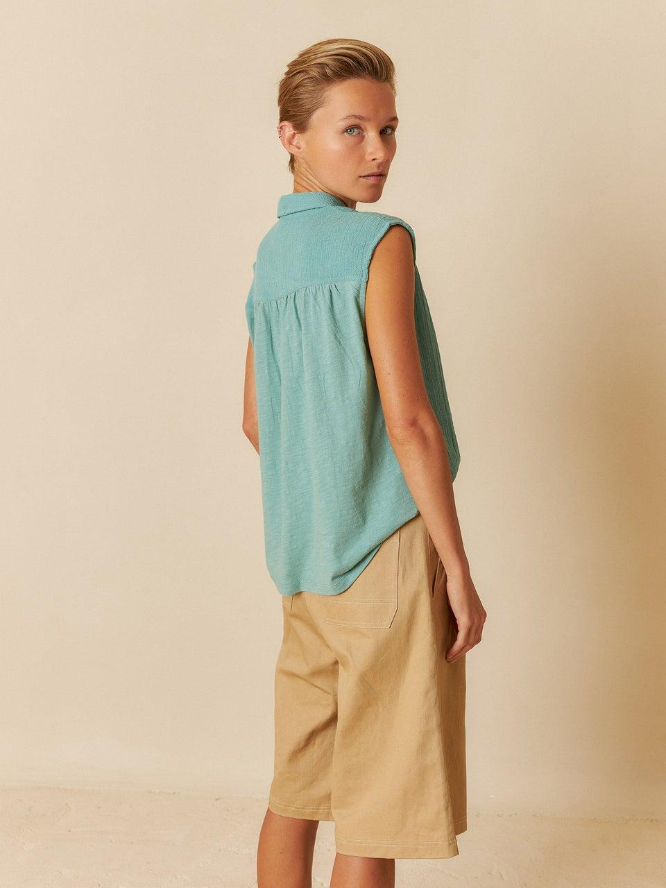 Indi & cold CAMISA LORE COMBINADA Oferta exclusiva