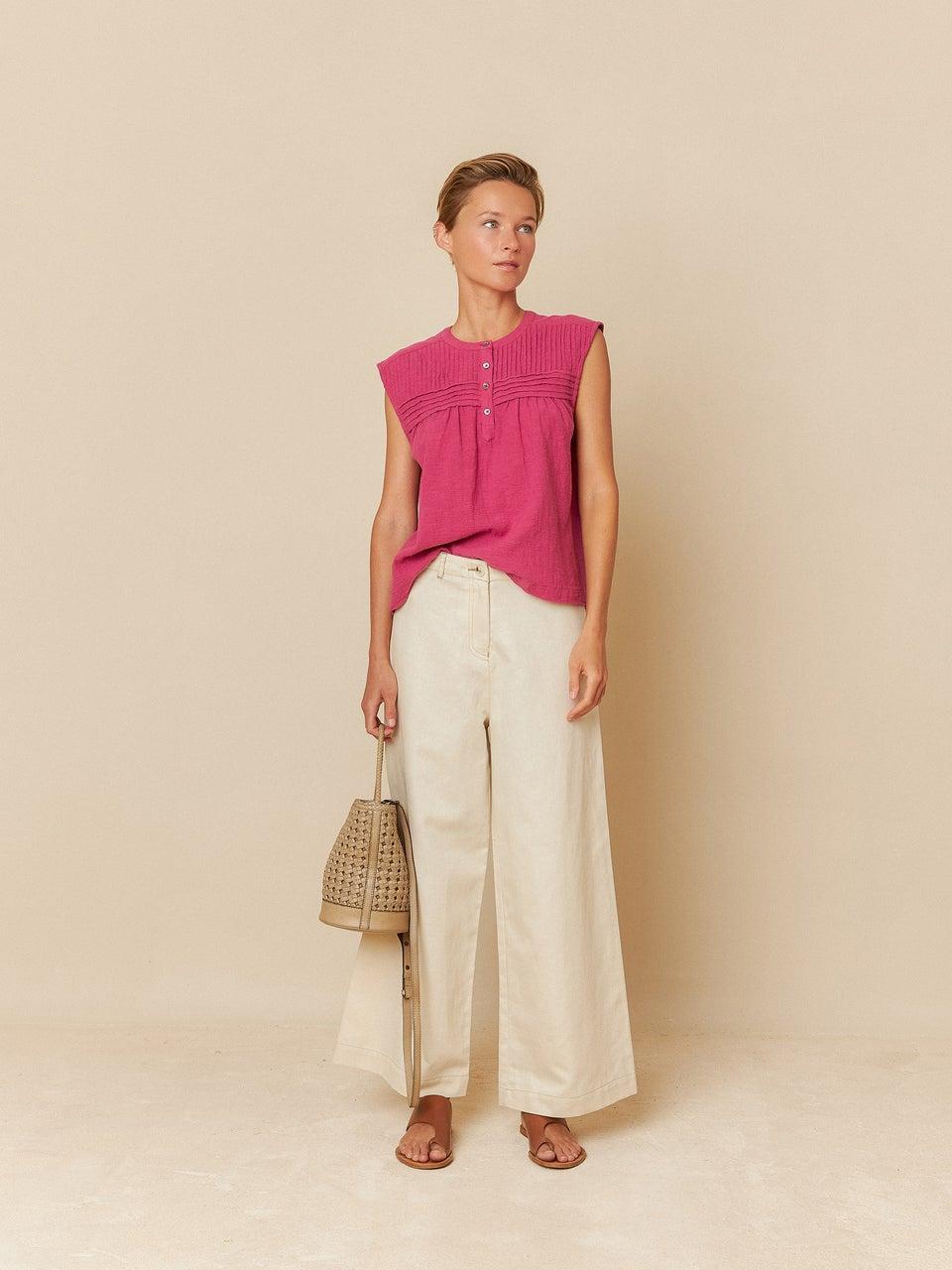 Indi & cold BLUSA GASA JARETAS Ofertas especiales