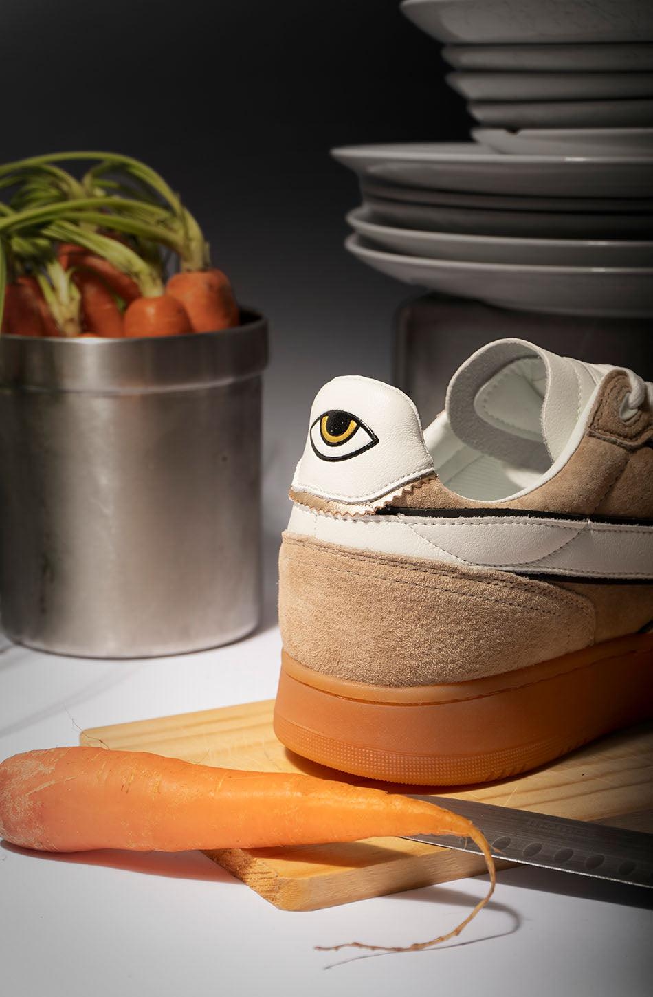 kaotiko Zapatillas Kaotiko Boston V Suede Pale Tienda de fábrica