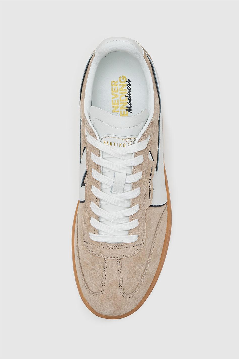 kaotiko Zapatillas Kaotiko Boston V Suede Pale Tienda de fábrica