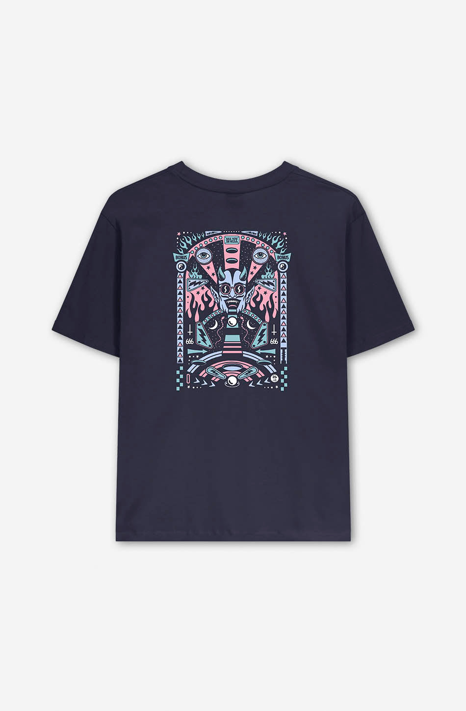 kaotiko Camiseta Pinball Navy Descuentos del mes