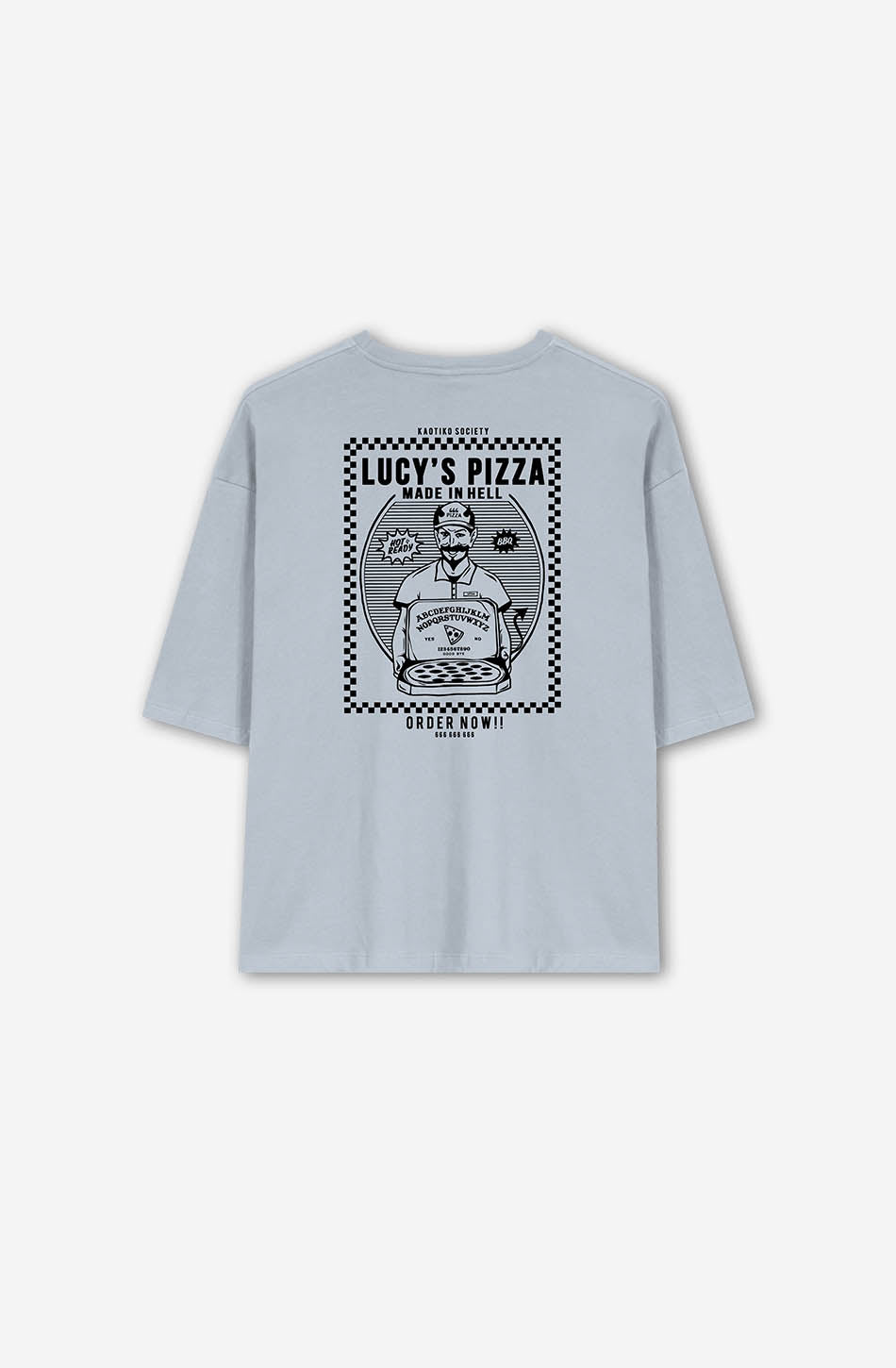 kaotiko Camiseta Lucys Pizza Steel Precio ultrabajo