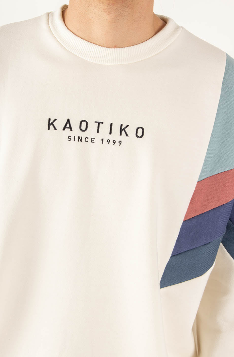 kaotiko Sudadera Seattle Ivory Superdescuento