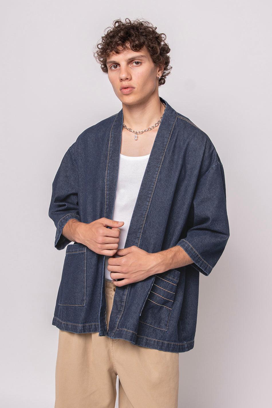 kaotiko Kimono Denim Japanese Precios de Black Friday
