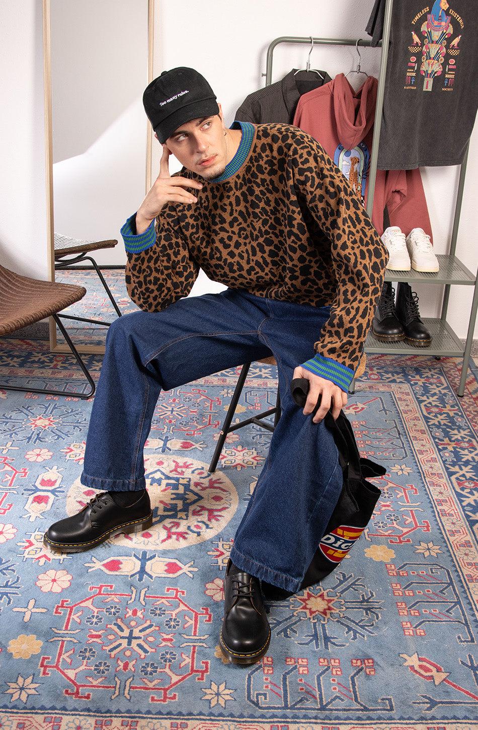 kaotiko Jersey Burning Rebellion Leopard Libre de impuestos