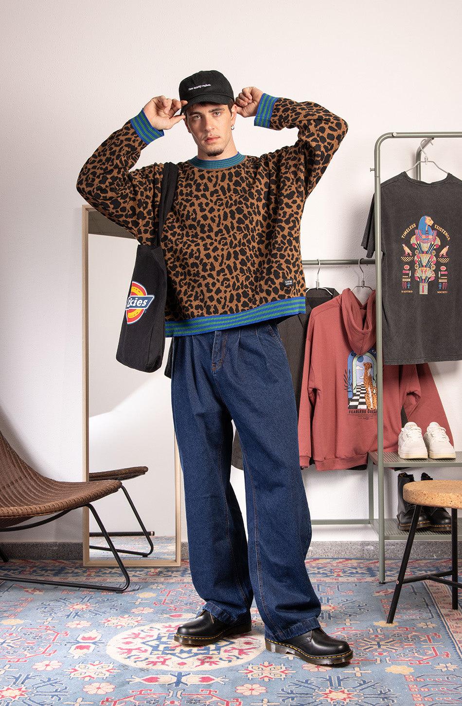 kaotiko Jersey Burning Rebellion Leopard Libre de impuestos