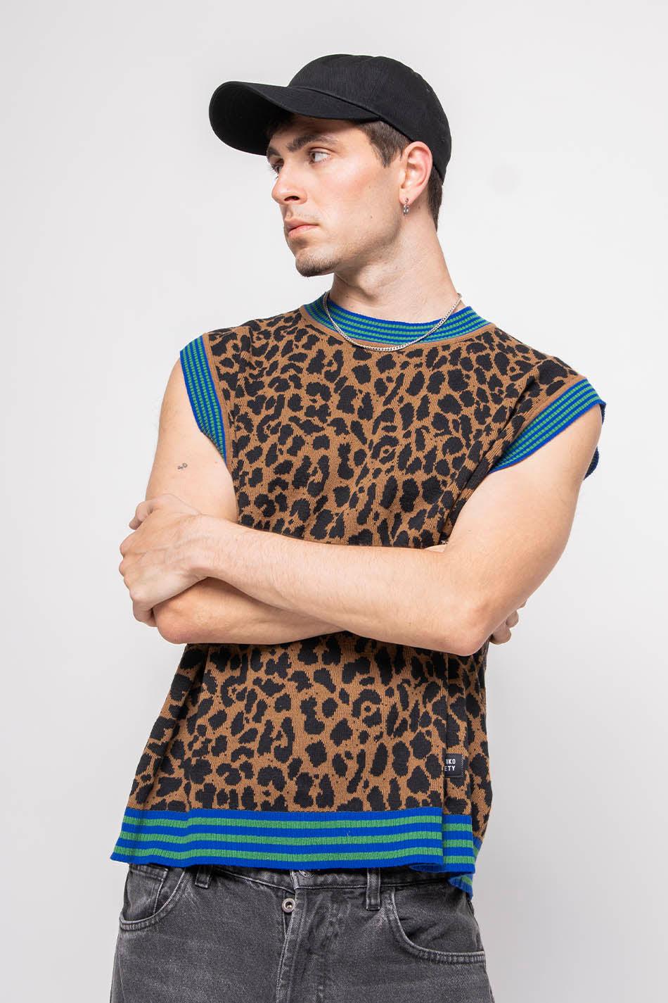 kaotiko Chaleco Burning Rebellion Leopard Descuentos del mes