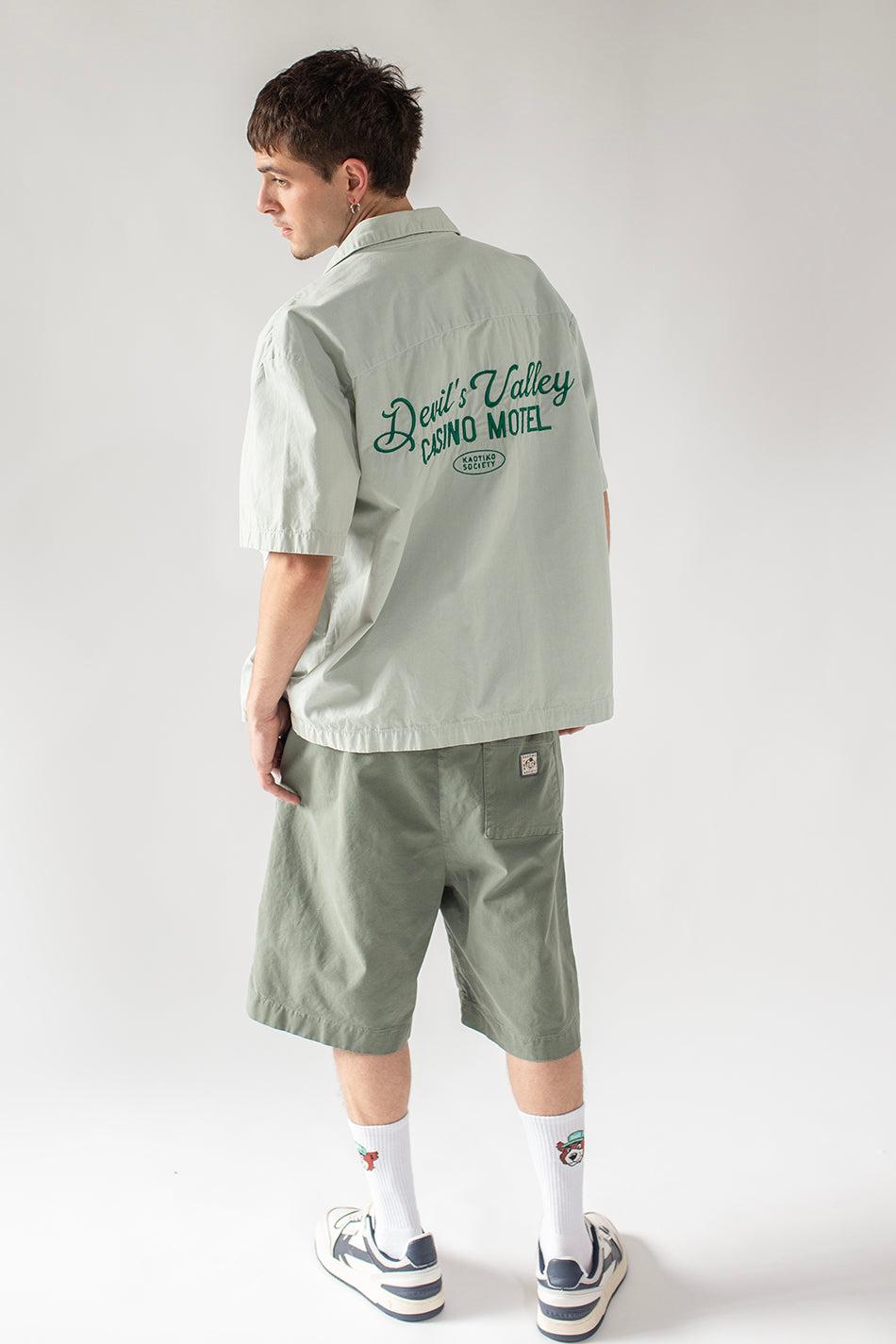kaotiko Camisa Fuels Devils Valley Pearl Gray Outlet