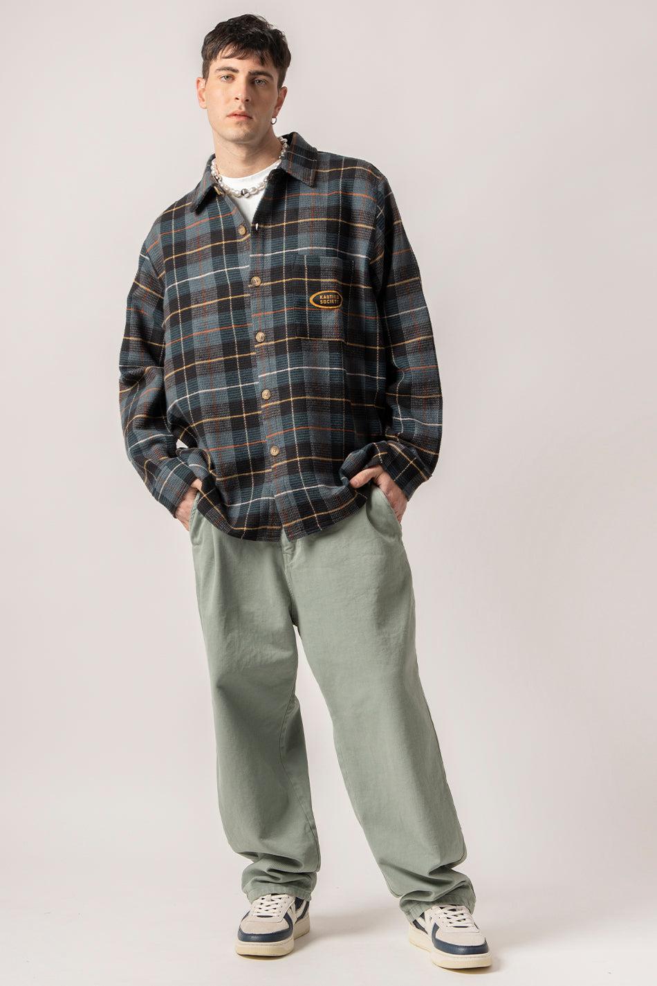 kaotiko Camisa London Checked Rebajas baratas