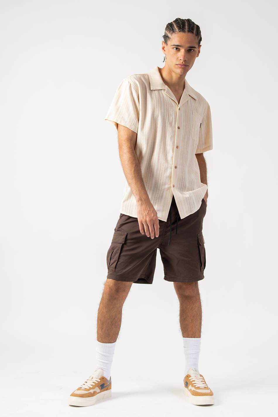 kaotiko Camisa Ayaz Ivory Liquidación