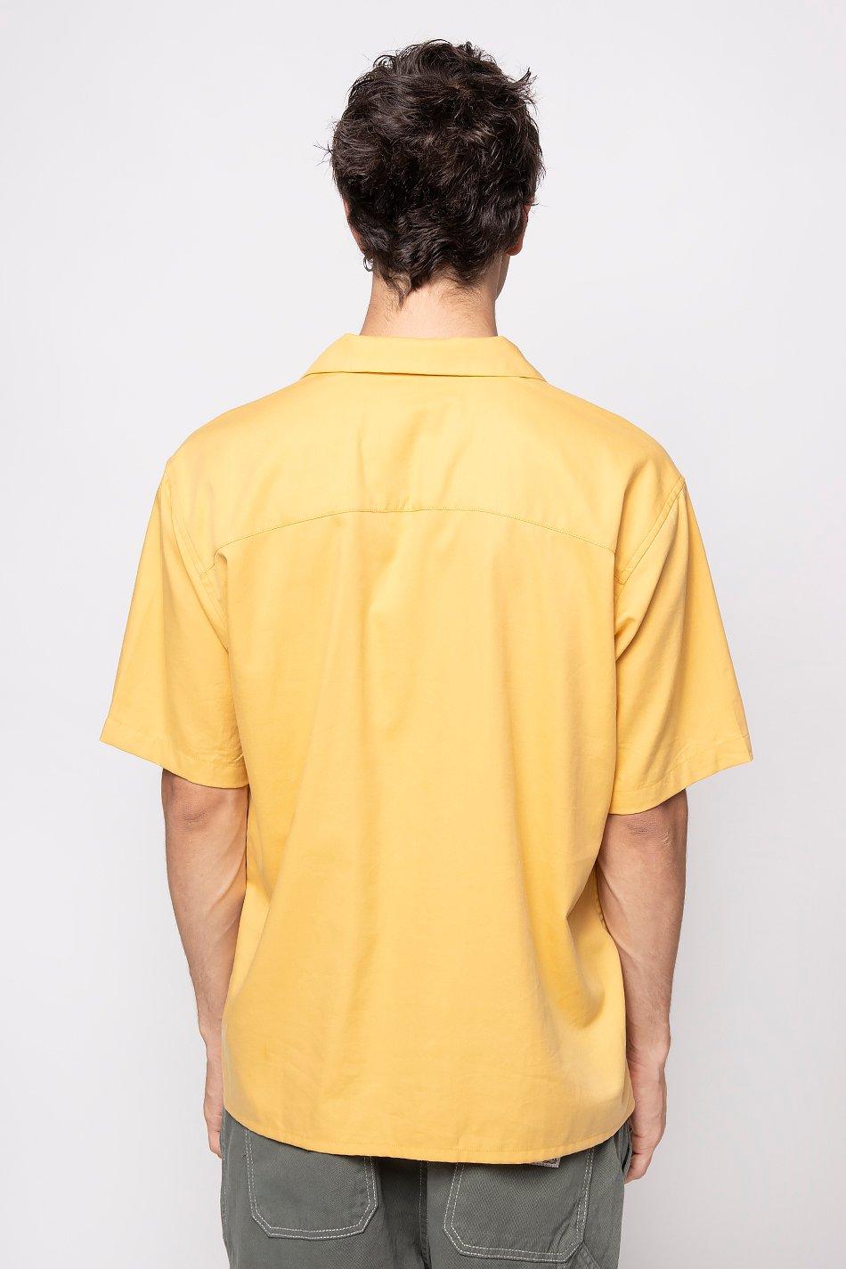 kaotiko Camisa Palm Safari Mostaza Rebajas online