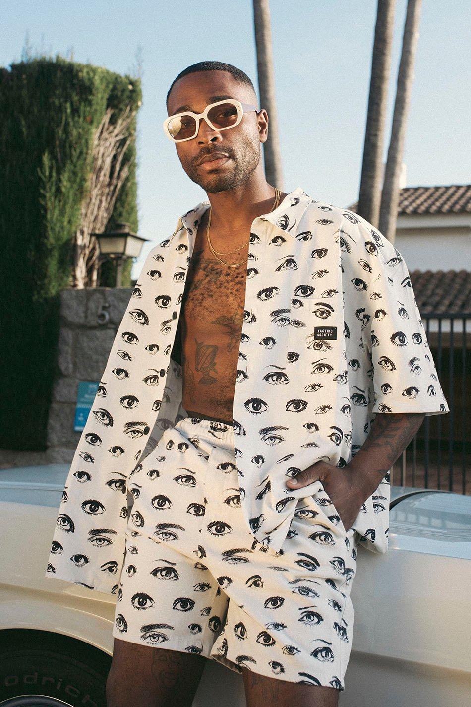 kaotiko Camisa Peek Canvas Envío gratis