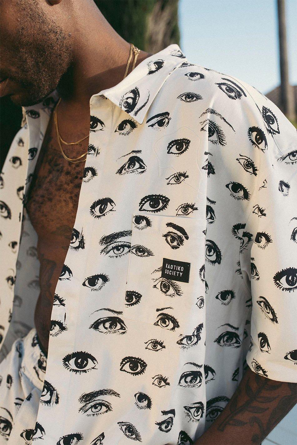 kaotiko Camisa Peek Canvas Envío gratis