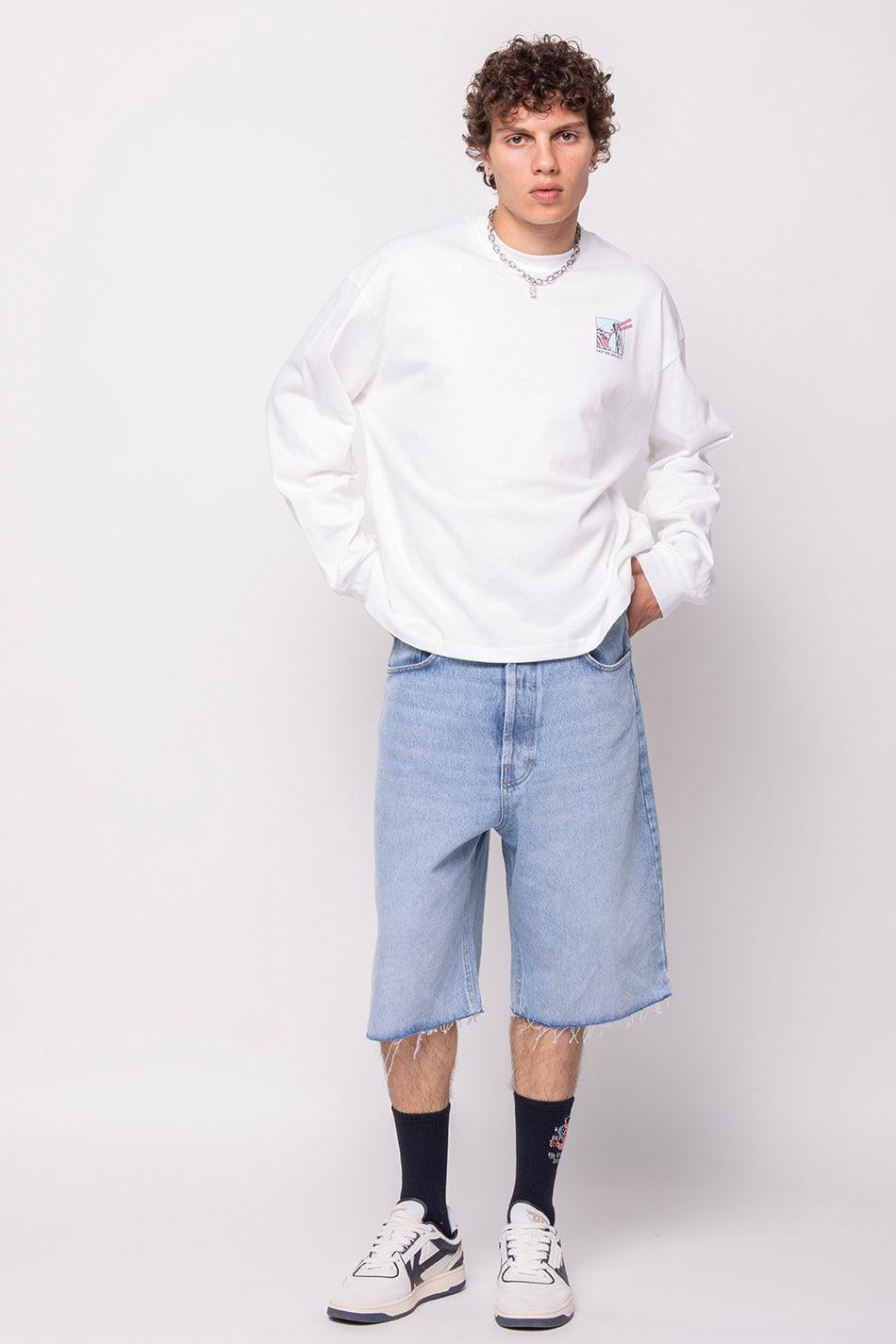 kaotiko Camiseta Japan Life Organic Cotton White Liquidación