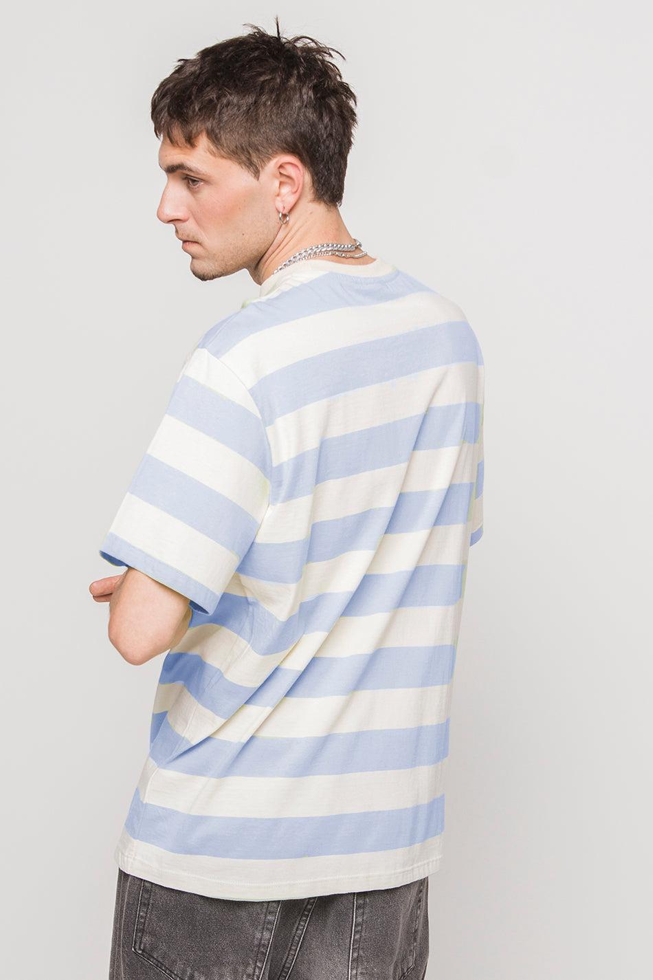 kaotiko Camiseta Niall Stripes Orchid Lila Precios de Black Friday