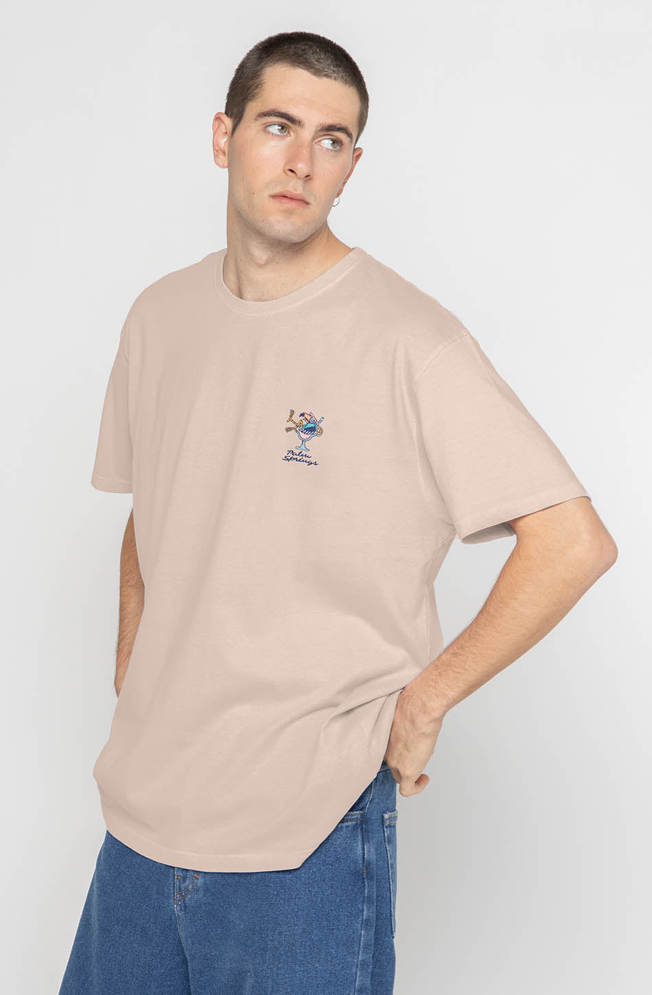 kaotiko Camiseta Toucan Baby Pink Ofertas de temporada