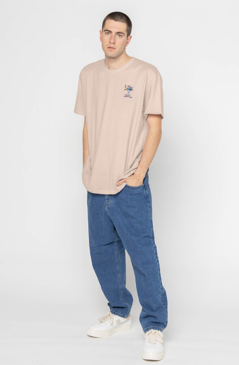 kaotiko Camiseta Toucan Baby Pink Ofertas de temporada