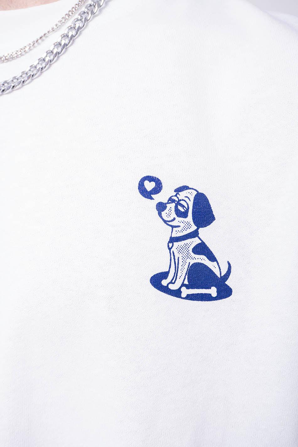 kaotiko Camiseta Doing Nothing Organic Cotton White Descuento