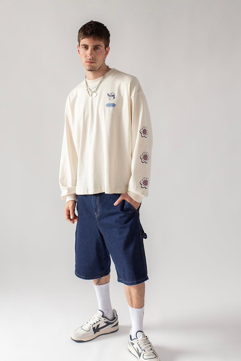 kaotiko Camiseta Organic Cotton All The Time Ivory Tienda