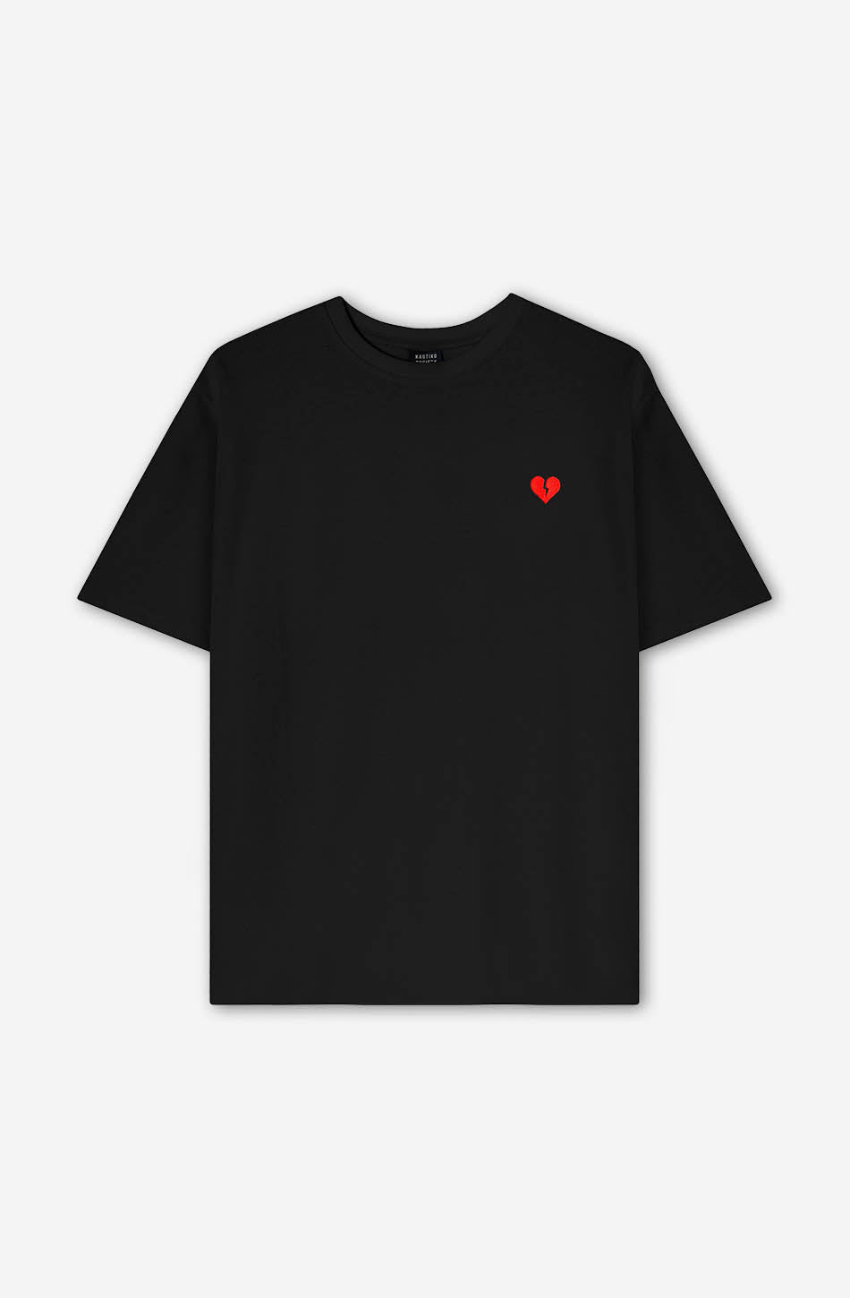 kaotiko Camiseta Dino Heart Black Mejor oferta