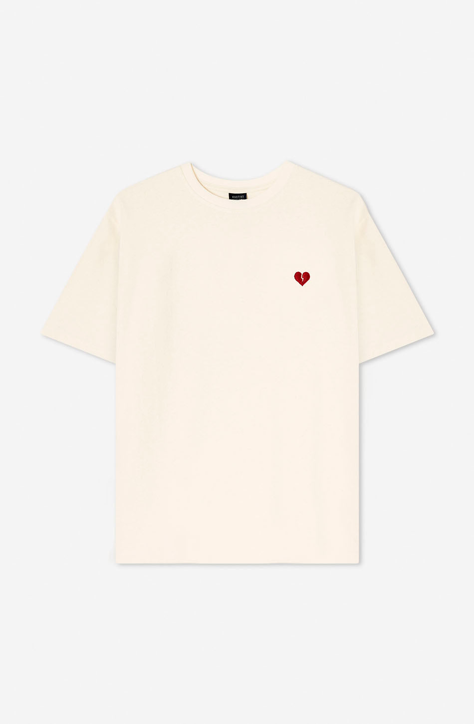 kaotiko Camiseta Dino Heart Organic Cotton