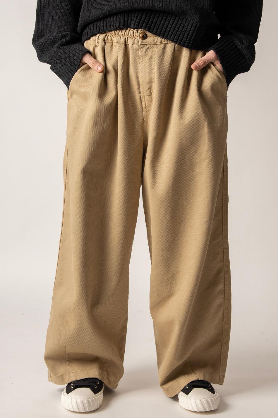 kaotiko Pantalón Dandy Wide Leg Camel Envío gratis