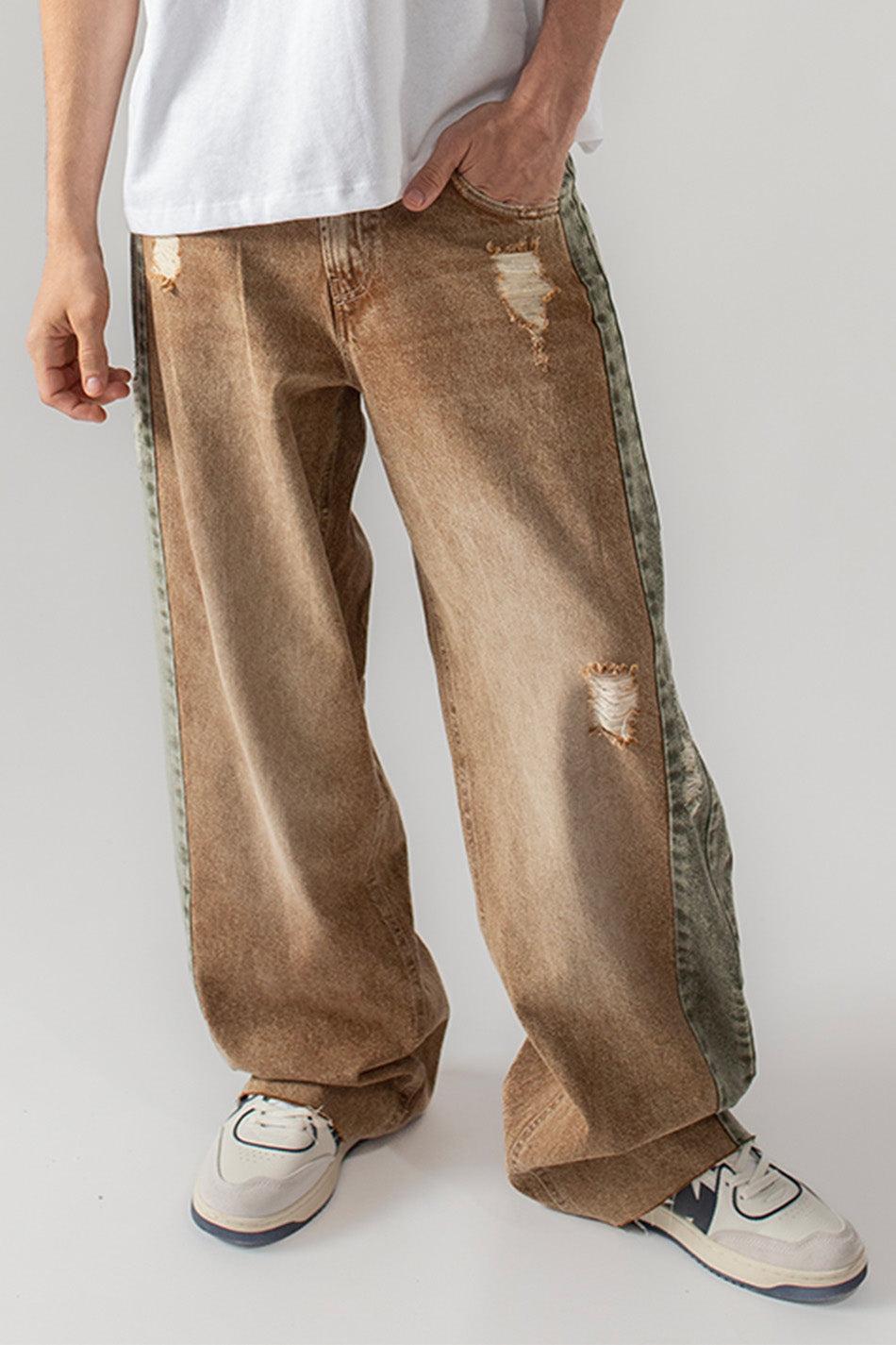 kaotiko Pantalón Tusa Washed Army/ Brown Solo hoy