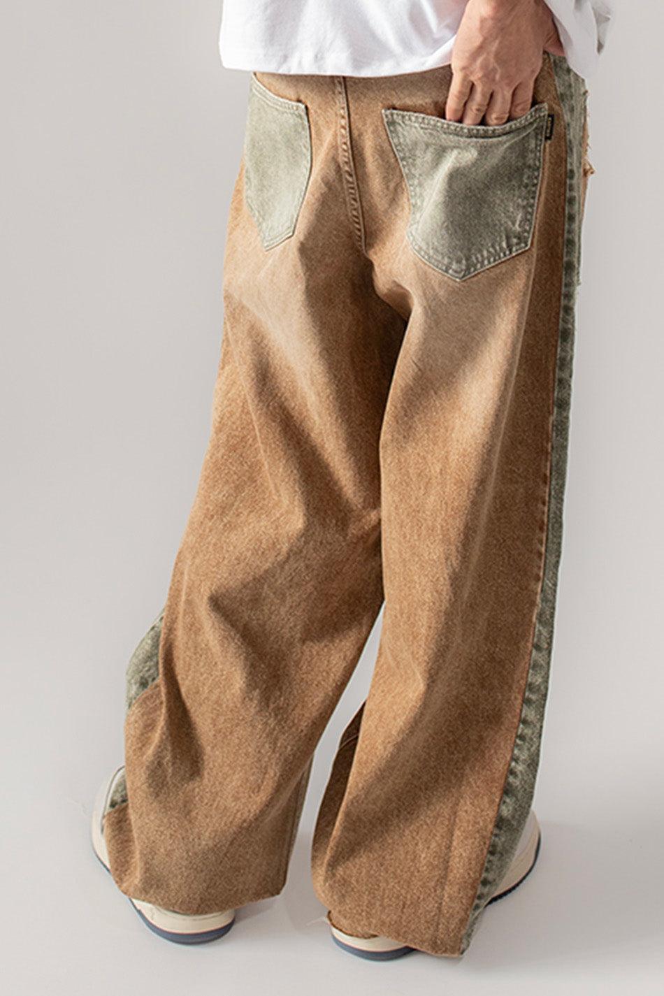 kaotiko Pantalón Tusa Washed Army/ Brown Solo hoy