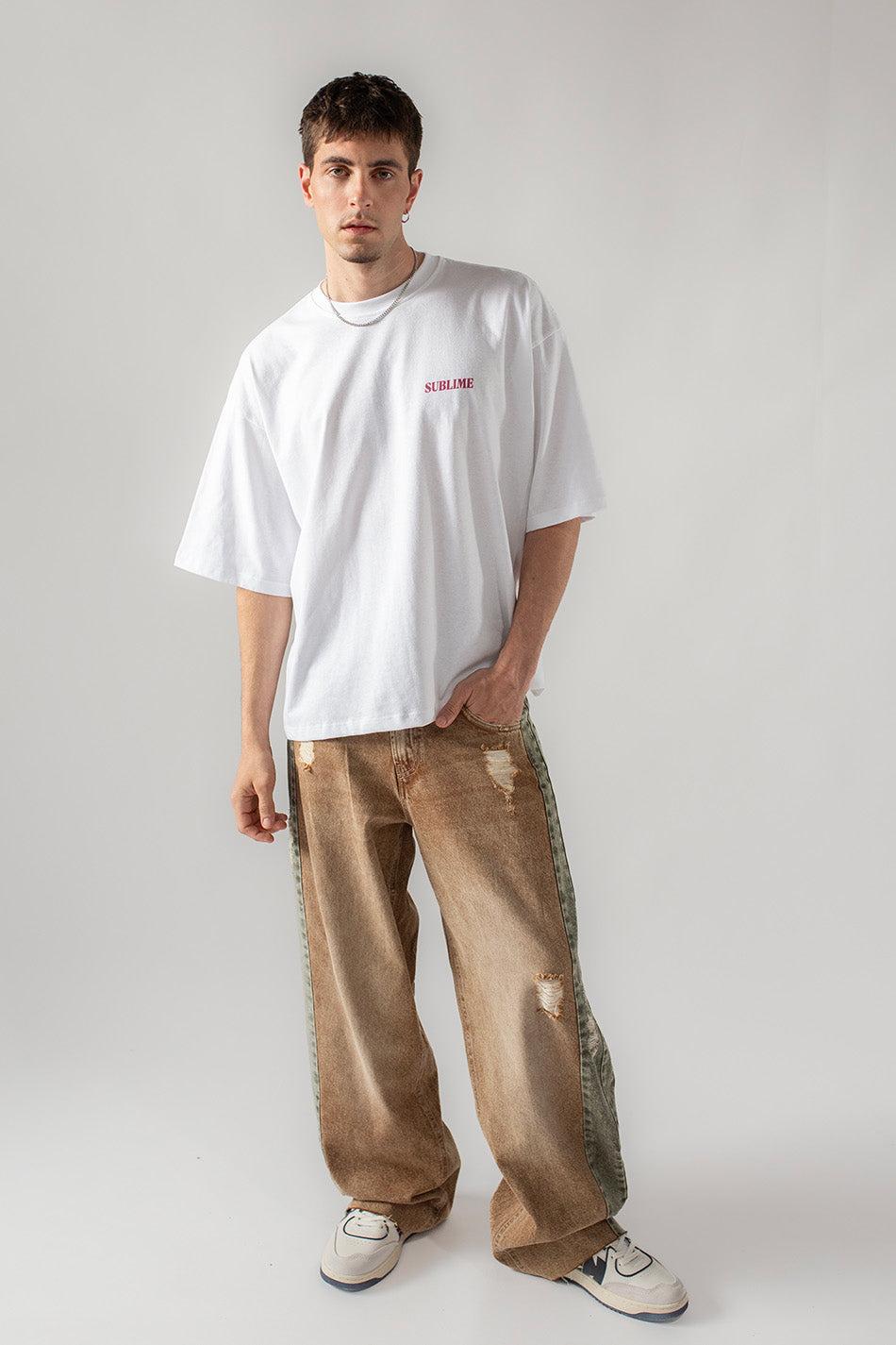 kaotiko Pantalón Tusa Washed Army/ Brown Solo hoy