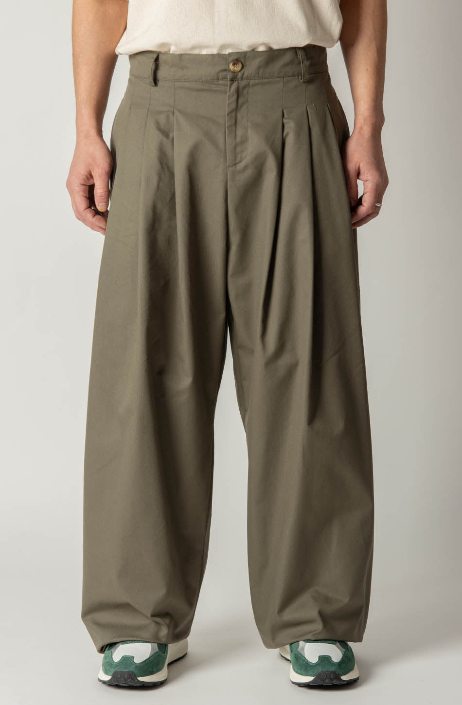kaotiko Pantalón Norway Wide Leg Army Promoción trimestral