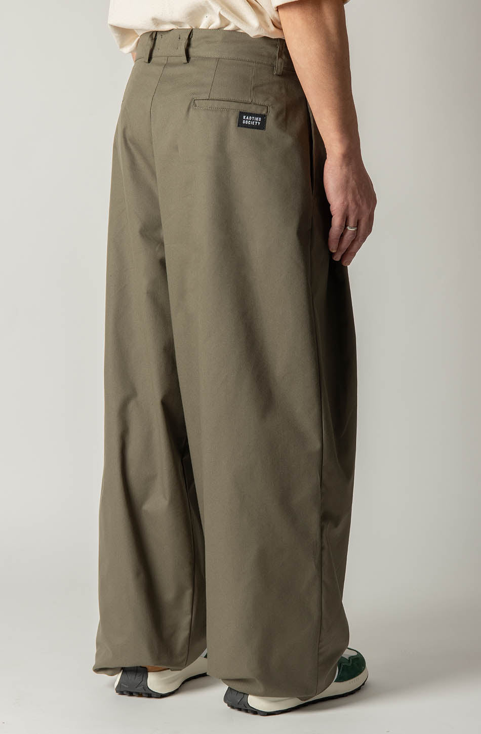 kaotiko Pantalón Norway Wide Leg Army Promoción trimestral