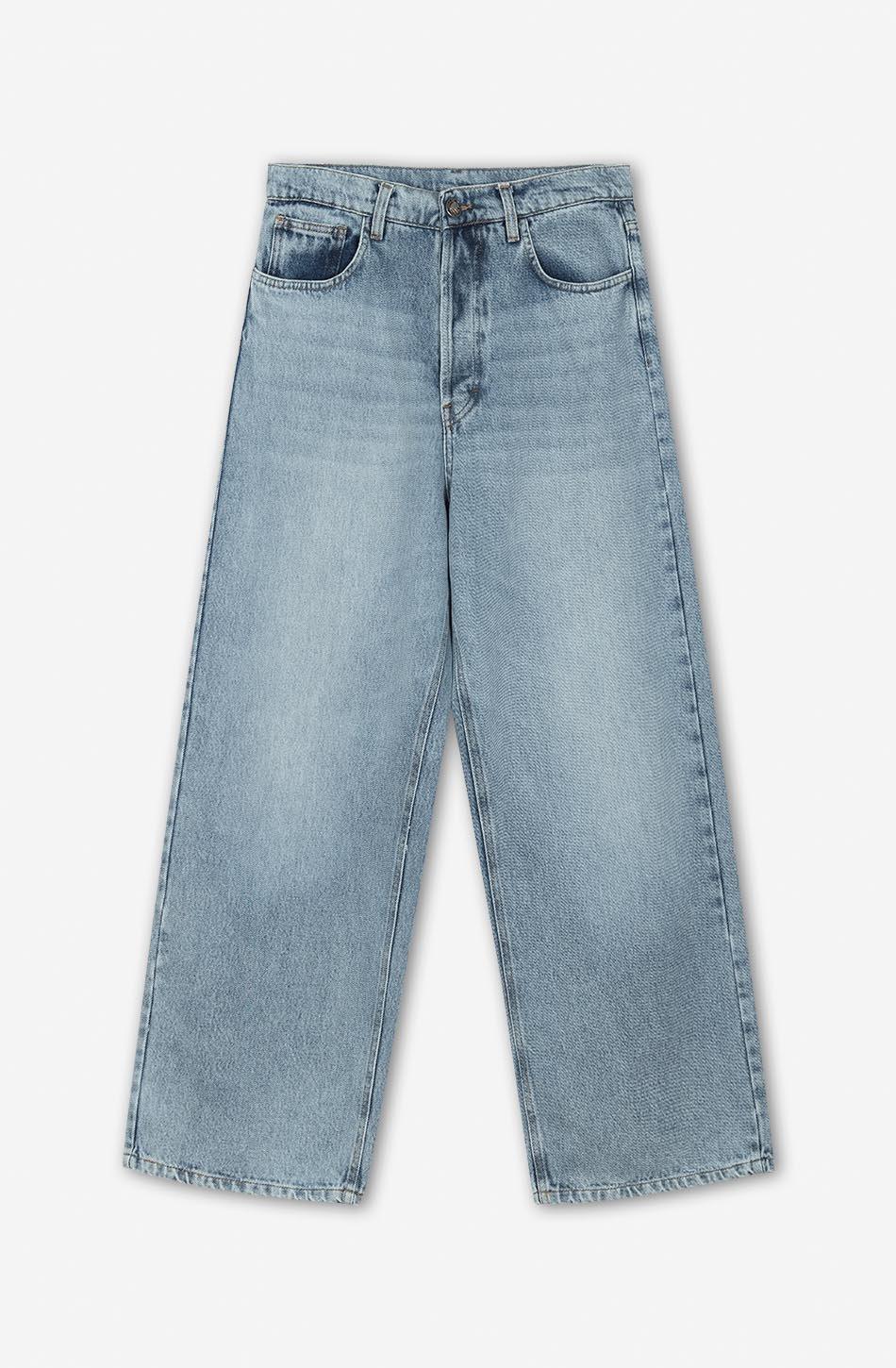 kaotiko Pantalón Loose Baggy Denim