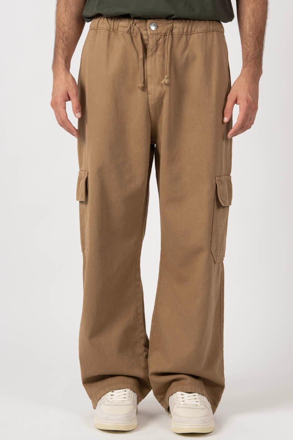 kaotiko Pantalón Casual Cargo Pocket Toast Liquidación