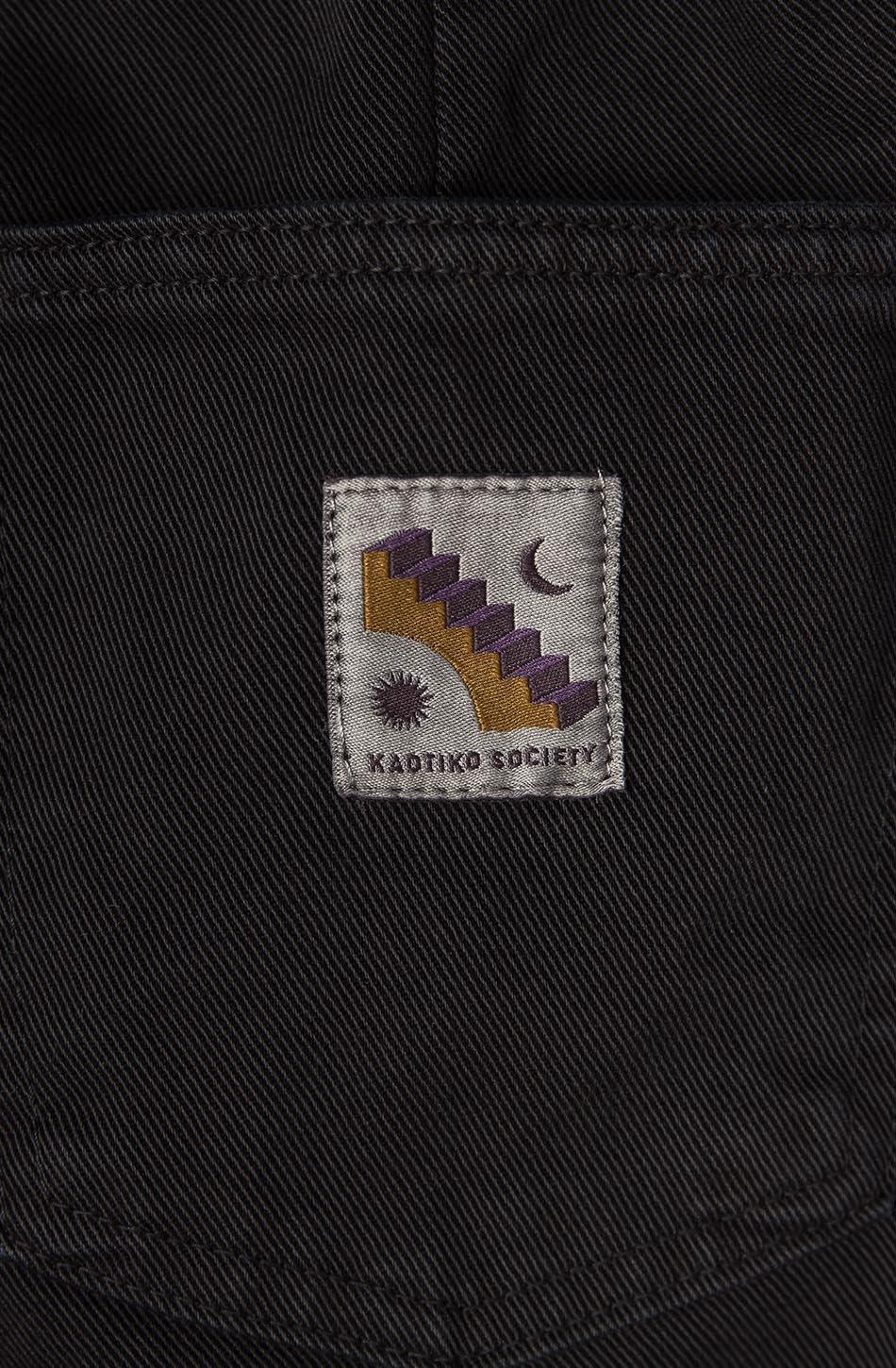 kaotiko Pantalón Casual Denim Black Envío internacional gratuito