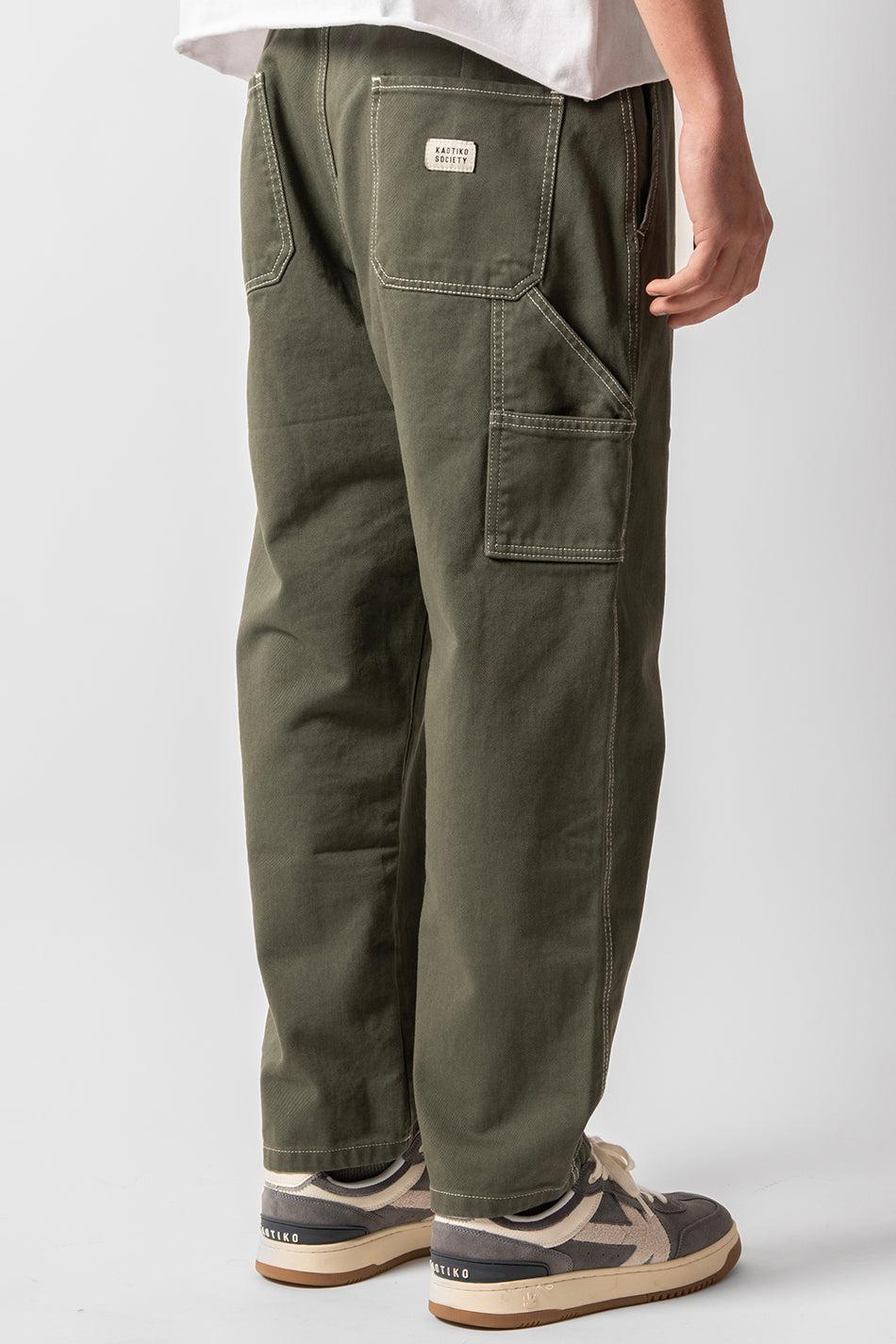 kaotiko Pantalón Carpenter New Army Limitado a 3 días