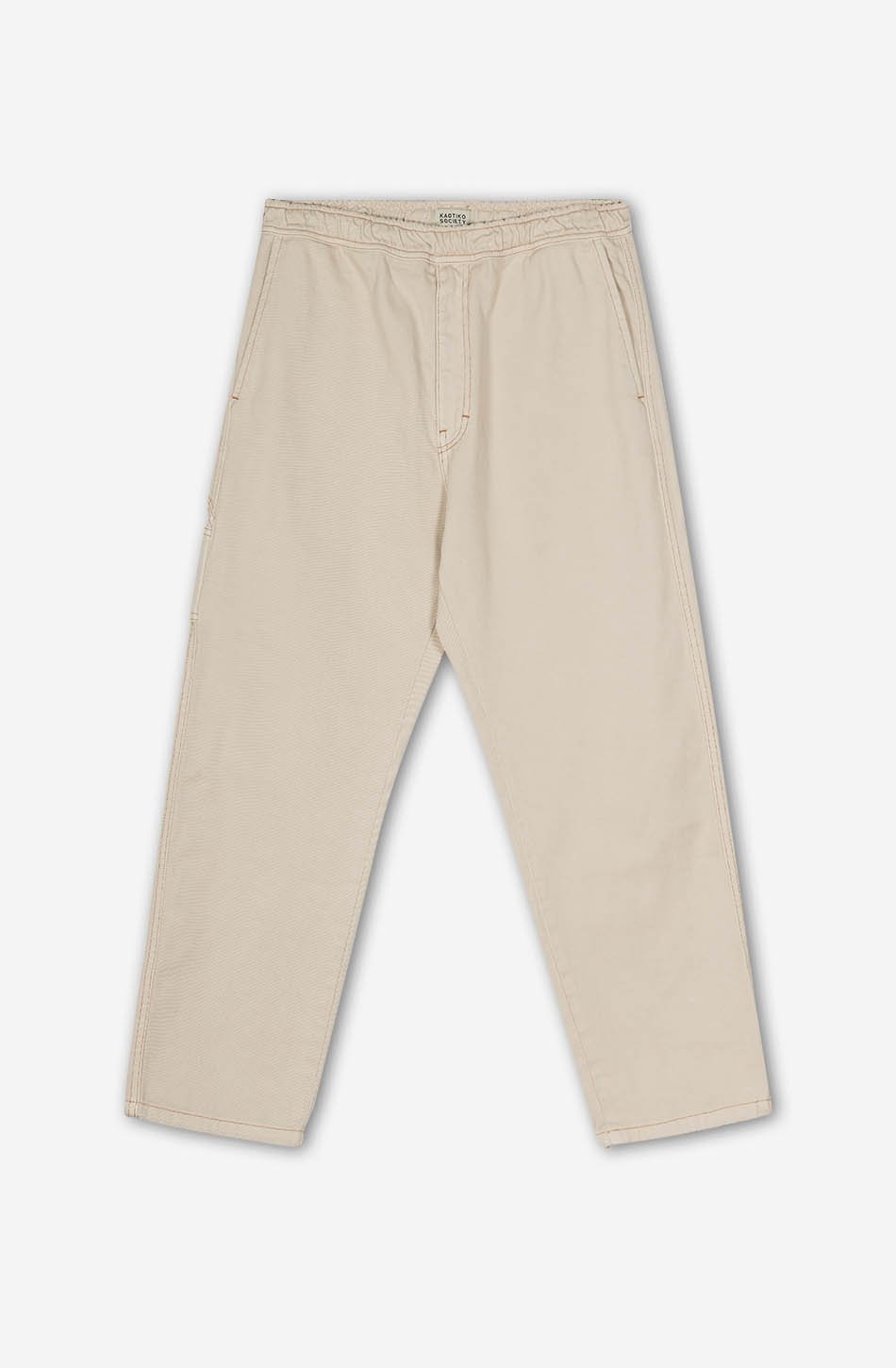 kaotiko Pantalón Carpenter New Ivory En oferta