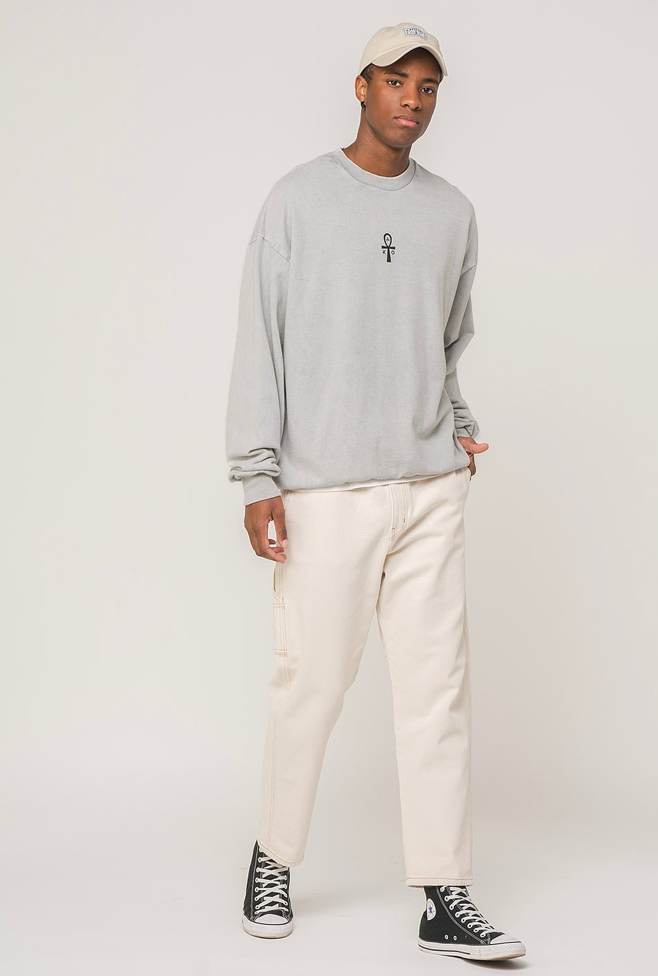 kaotiko Pantalón Carpenter crudo Ofertas especiales