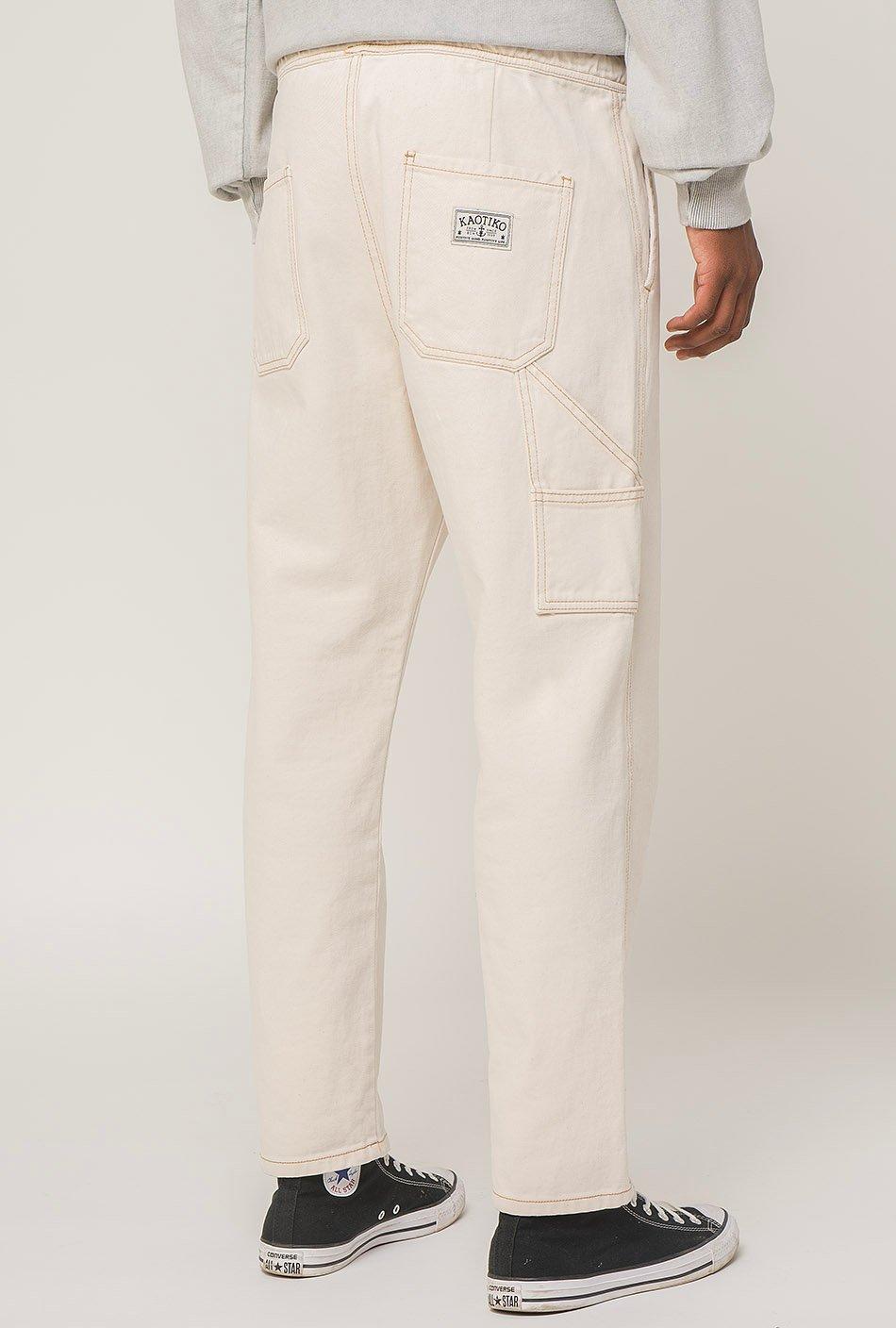 kaotiko Pantalón Carpenter crudo Ofertas especiales