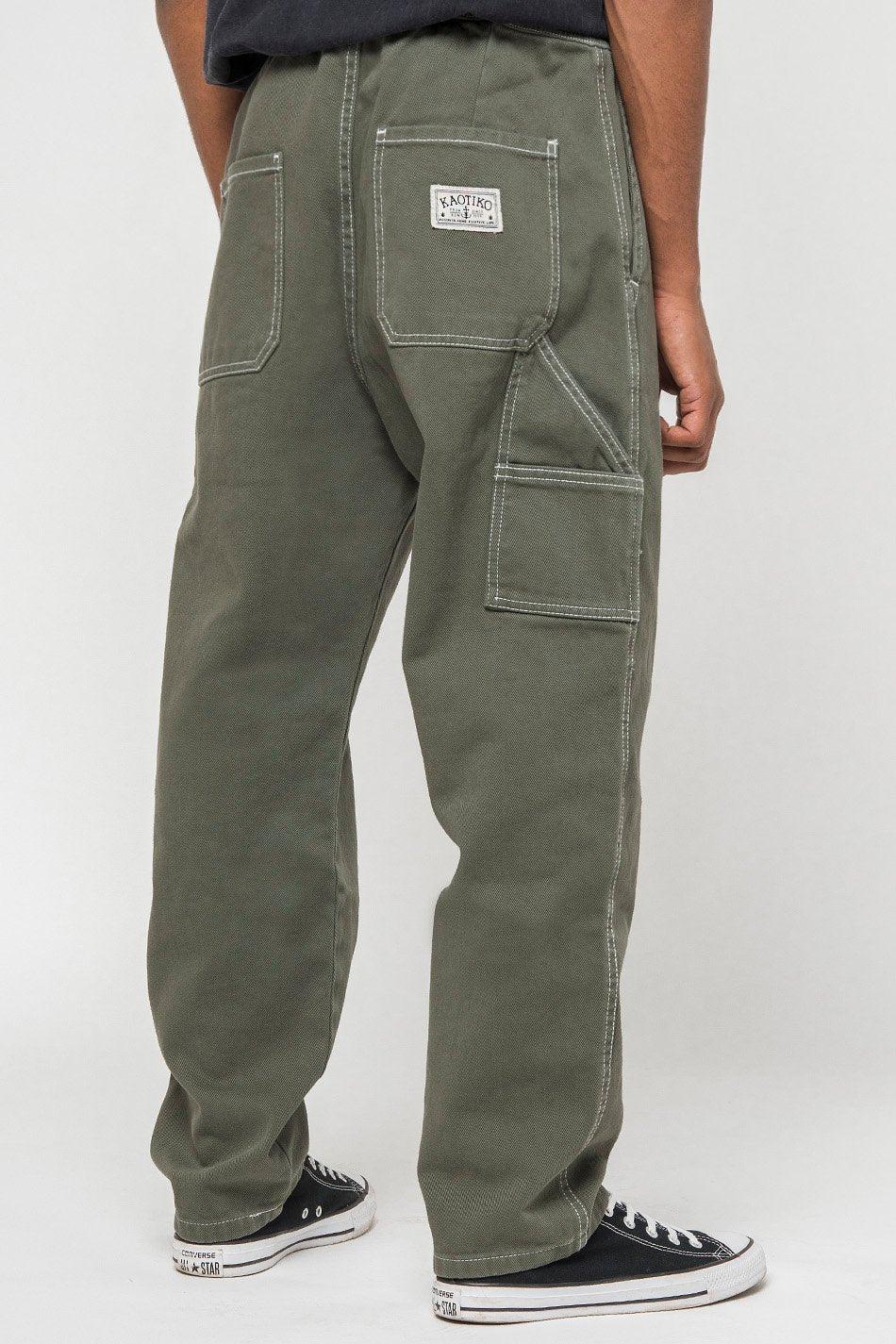 kaotiko Pantalón Carpenter Khaki Grandes ahorros