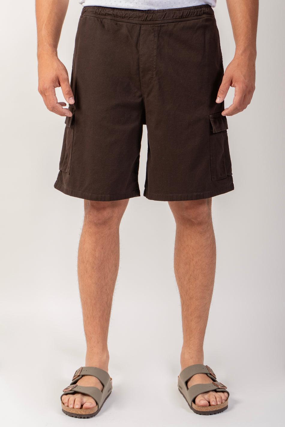kaotiko Bermuda Cargo Wide Leg Brown Light Venta caliente