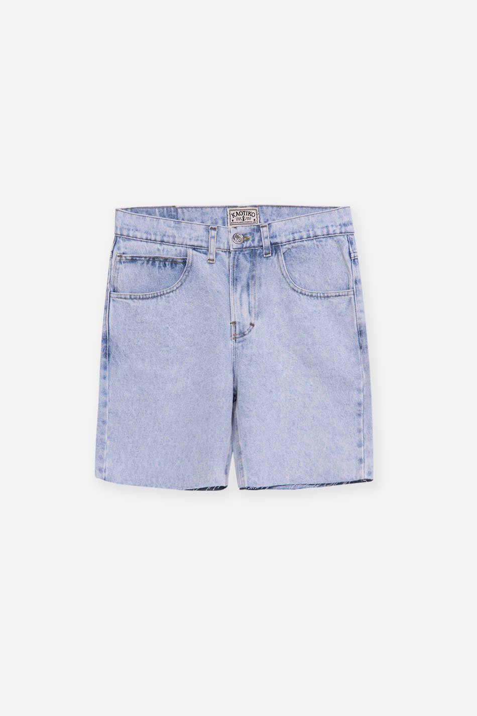 kaotiko Bermuda Baggy Acid Denim Los más vendidos