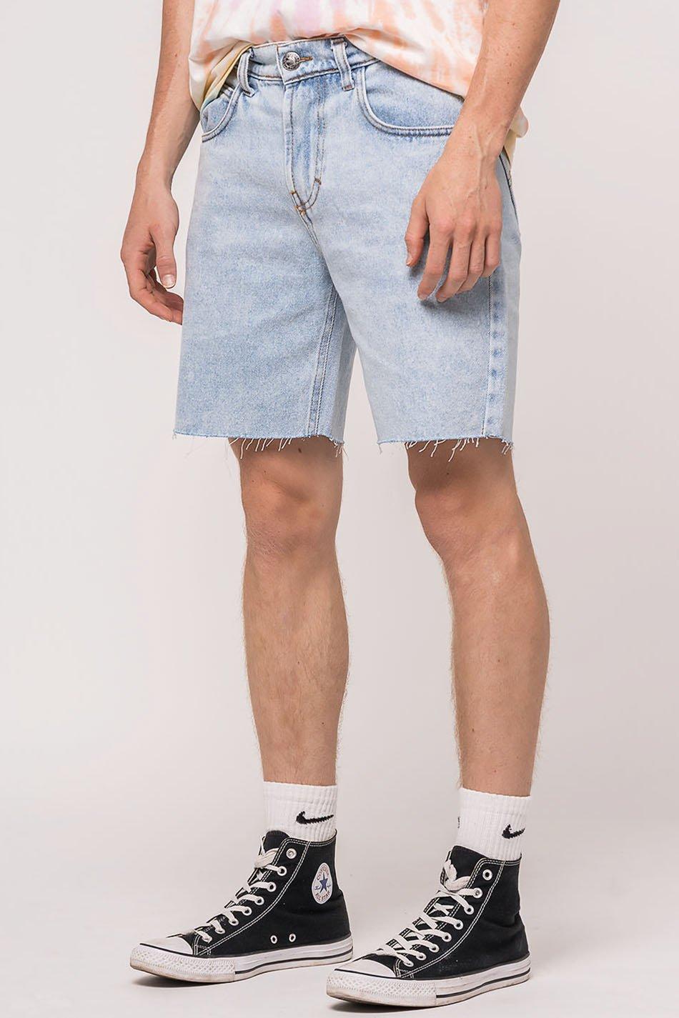 kaotiko Bermuda Baggy Acid Denim Los más vendidos