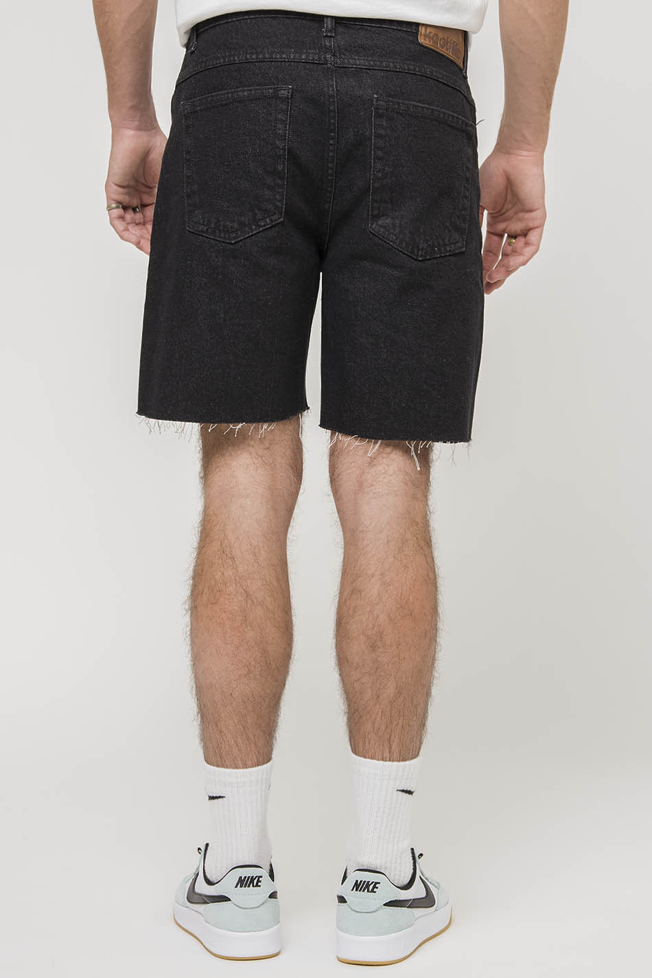 kaotiko Bermuda Baggy Denim Black Descuento