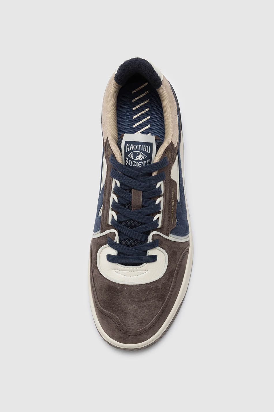 kaotiko Zapatillas Kaotiko Boston Piping Suede Navy Promoción por tiempo limitado