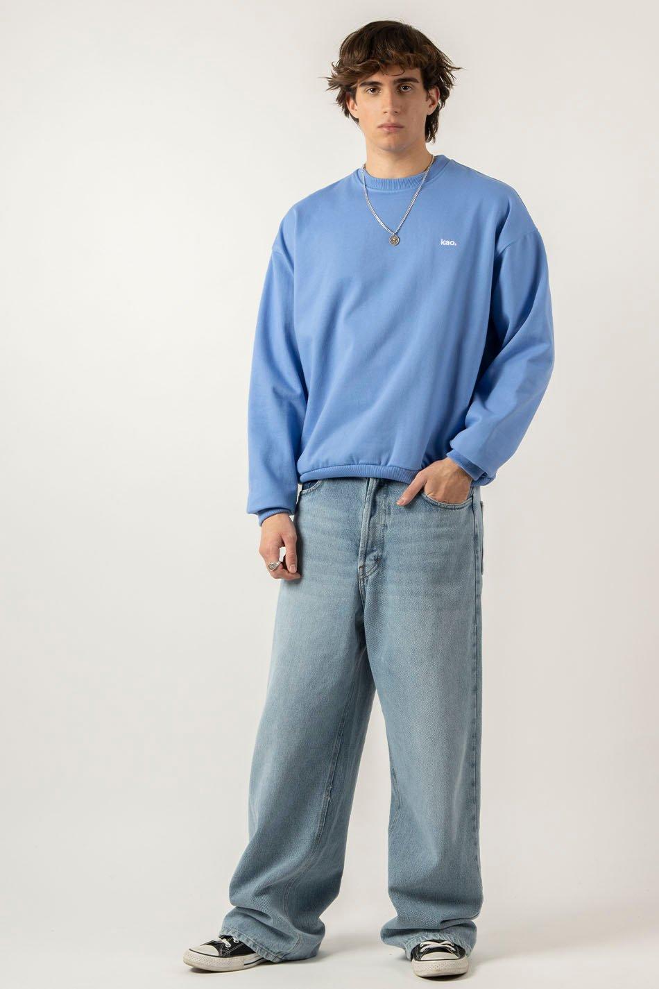 kaotiko Sudadera Alan Blue Ink Oferta exclusiva