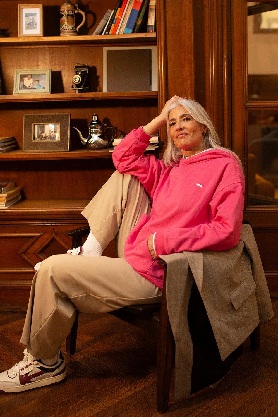 kaotiko Sudadera Emily Fucsia Última moda
