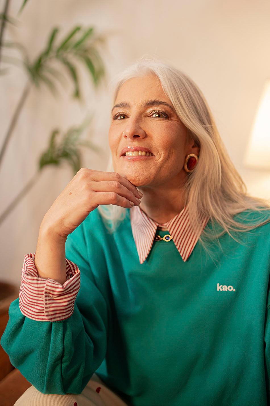 kaotiko Sudadera Hailey Emerald Descuento por venta flash